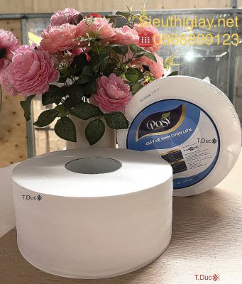 Giấy Vệ Sinh Cuộn Lớn POSY 2 Lớp 7