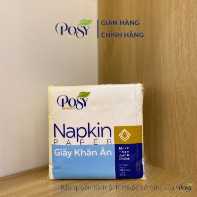 Giấy Ăn Vuông 330 Cao Cấp POSY 5