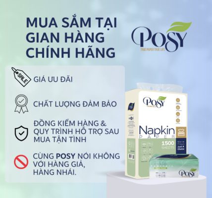 Giấy Vuông Rút Posy 1500 Tờ 5