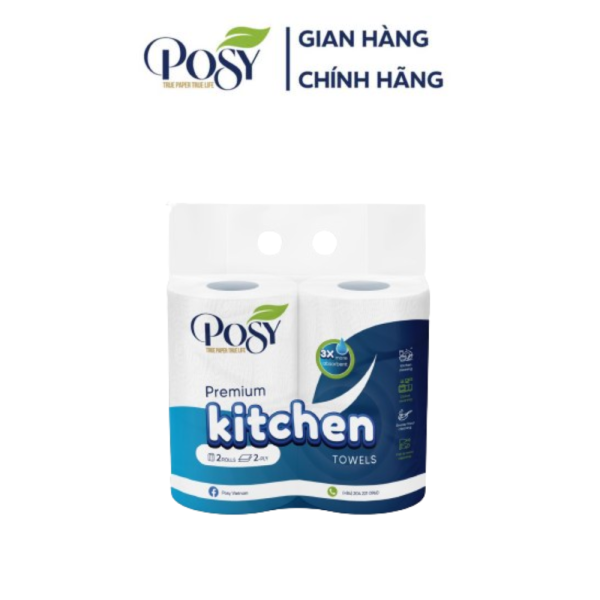 Giấy cuộn lau bếp POSY 5
